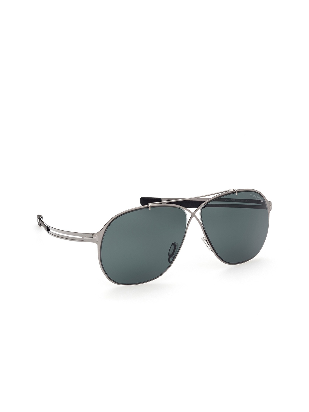 

Tom Ford Men Aviator Sunglasses with UV Protected Lens, Blue