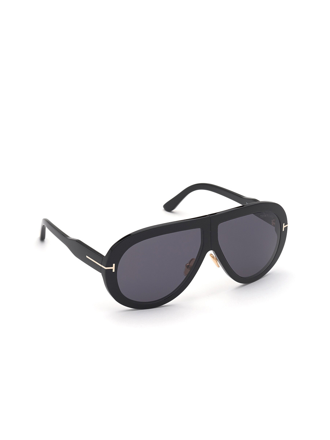 

Tom Ford Aviator Sunglasses with UV Protected Lens FT0836 61 01A, Grey
