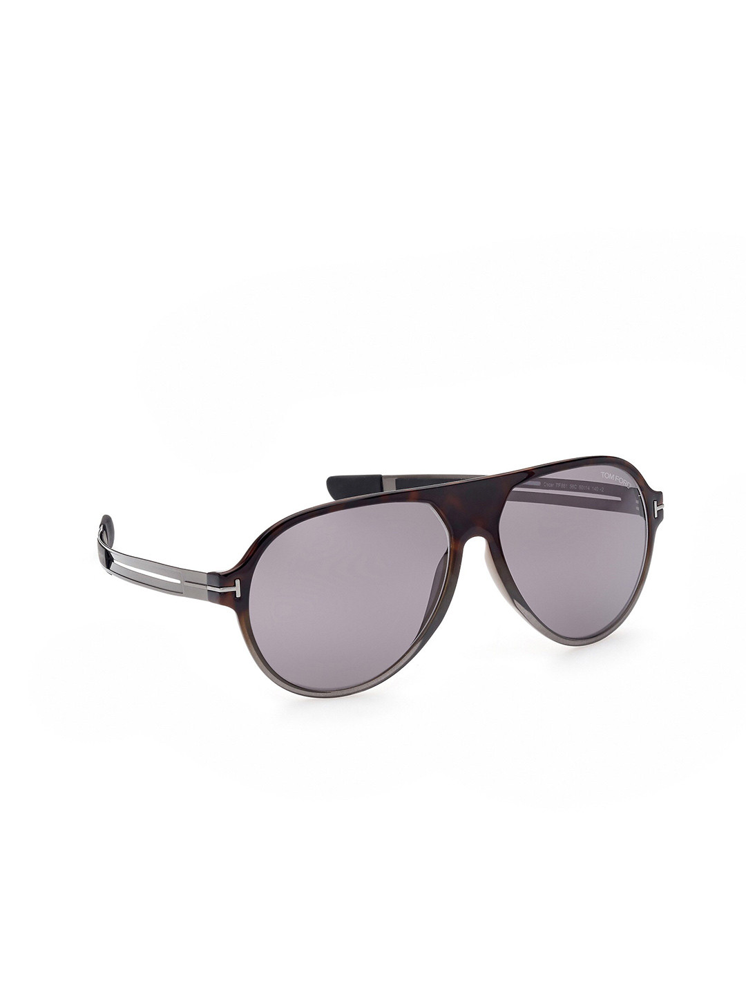 

Tom Ford Men Lens & Aviator Sunglasses with UV Protected Lens, Grey