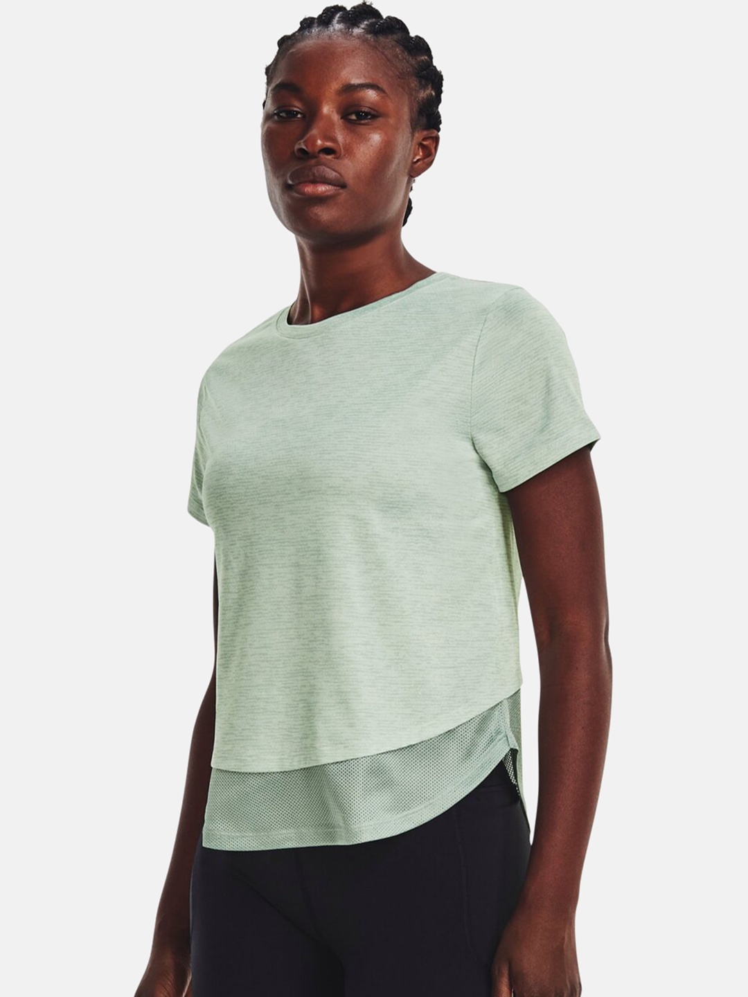 

UNDER ARMOUR Relaxed Fit Training T-shirt, Sea green