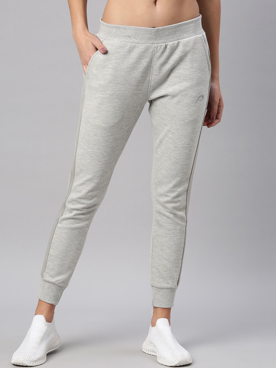

Proline Women Mid-Rise Joggers, Grey