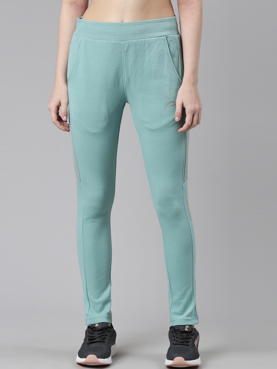 

Proline Women Mid-Rise Joggers, Blue