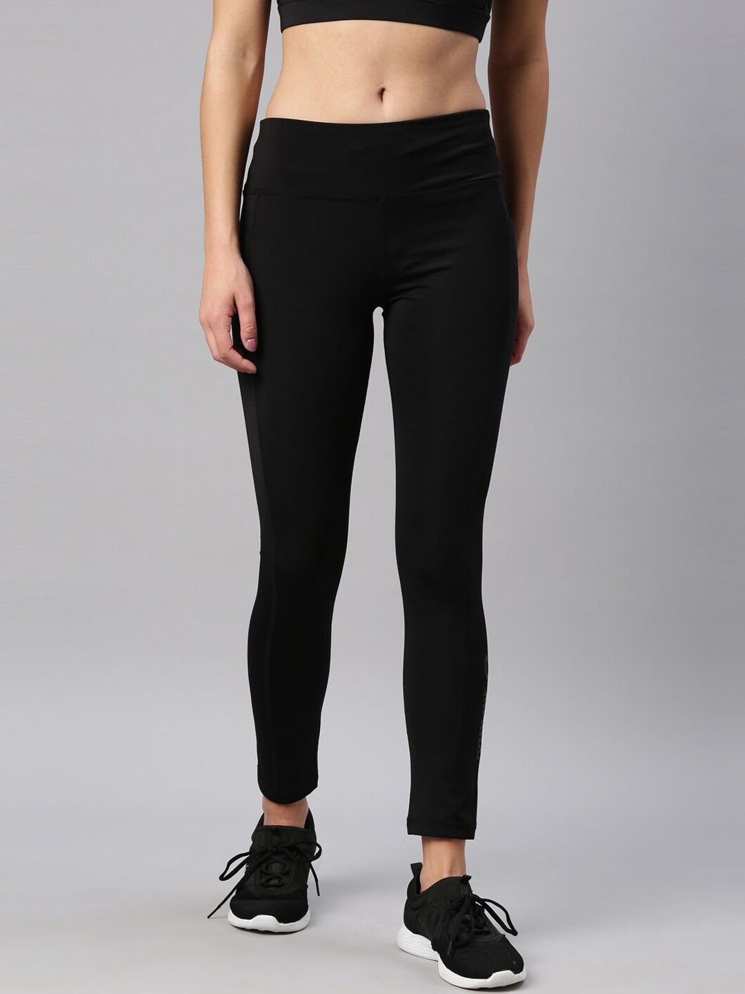 

Proline Women Mid-Rise Track Pants, Black