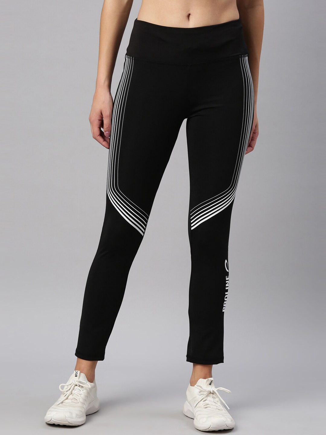 

Proline Women Mid-Rise Track Pants, Black