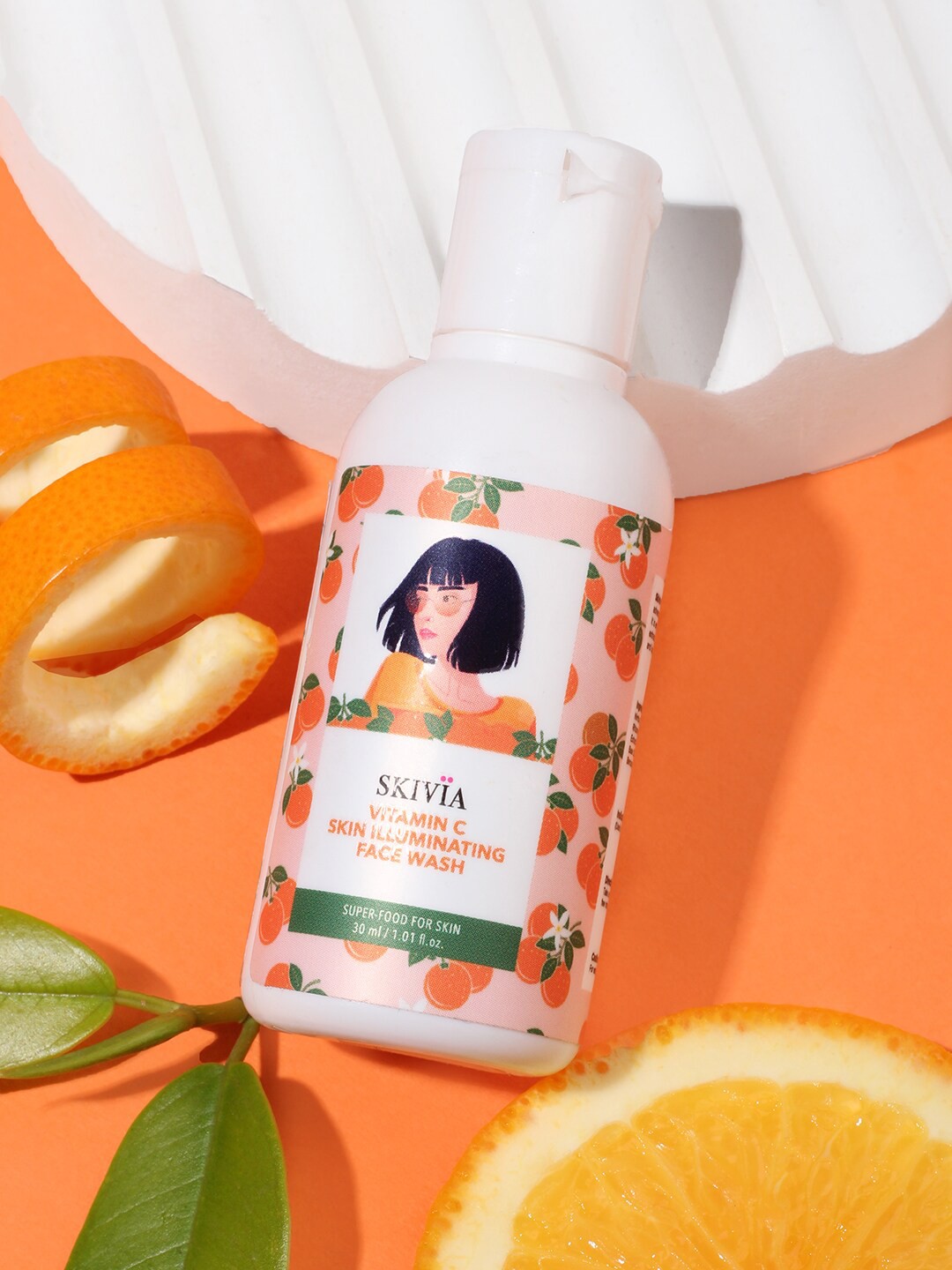 

SKIVIA Vitamin C Skin Illuminating Face Wash - 30ml, Transparent