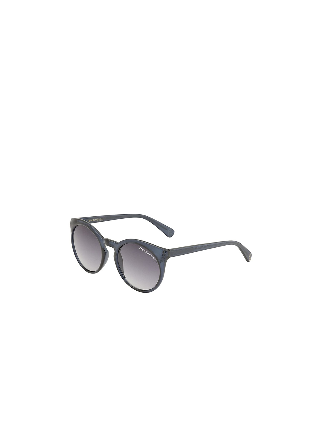 

GIORDANO Women Round Sunglasses with UV Protected Lens GLS806C004, Blue