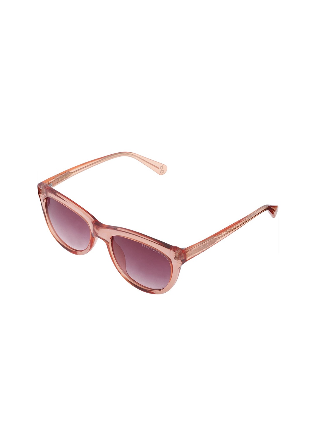 

GIORDANO Women Cateye Sunglasses with UV Protected Lens, Pink