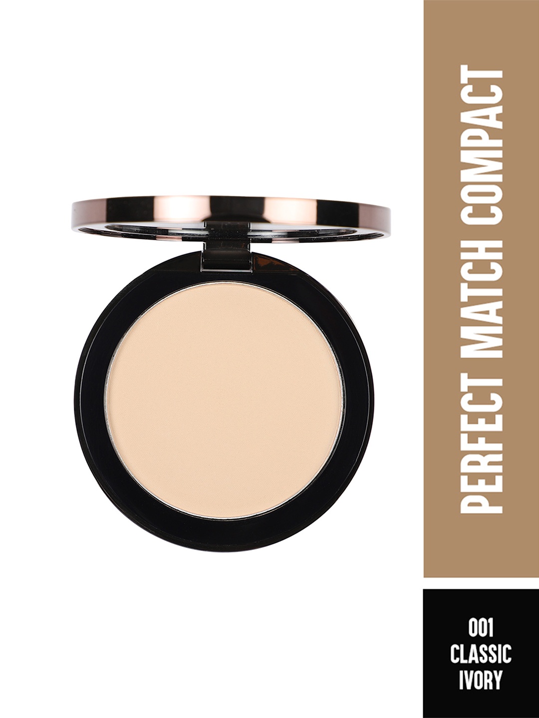 

Colorbar Perfect Match Compact with Hyaluronic Acid & Vitamin E 9 g - Classic Ivory 001, Beige