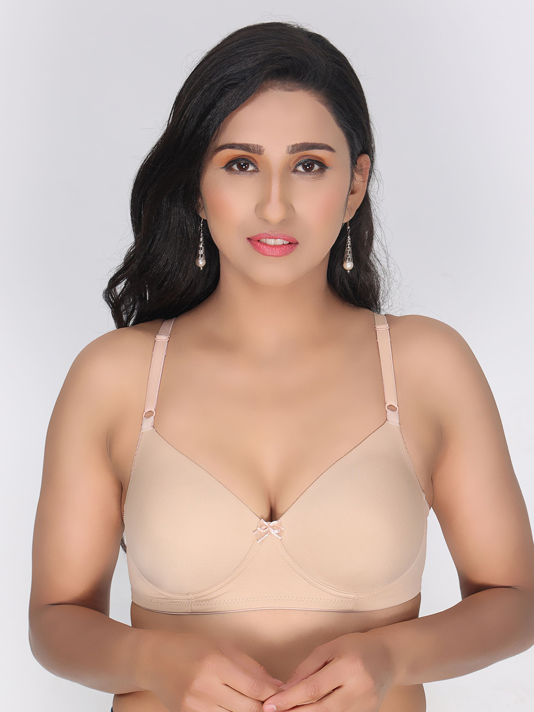 

Innocence Lightly Padded Bra, Beige