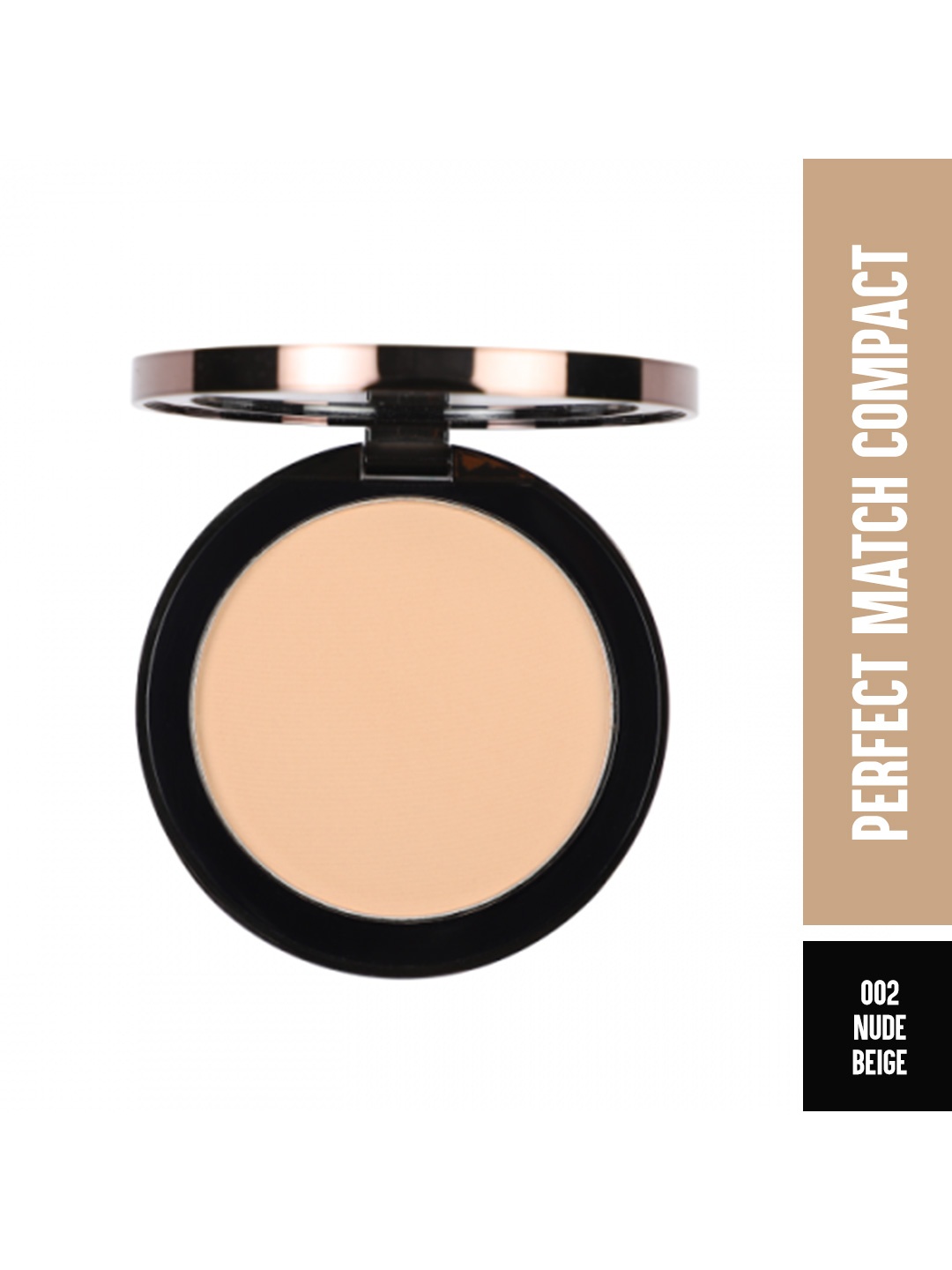 

Colorbar Perfect Match Compact with Hyaluronic Acid & Vitamin E 9 g - Nude Beige 002