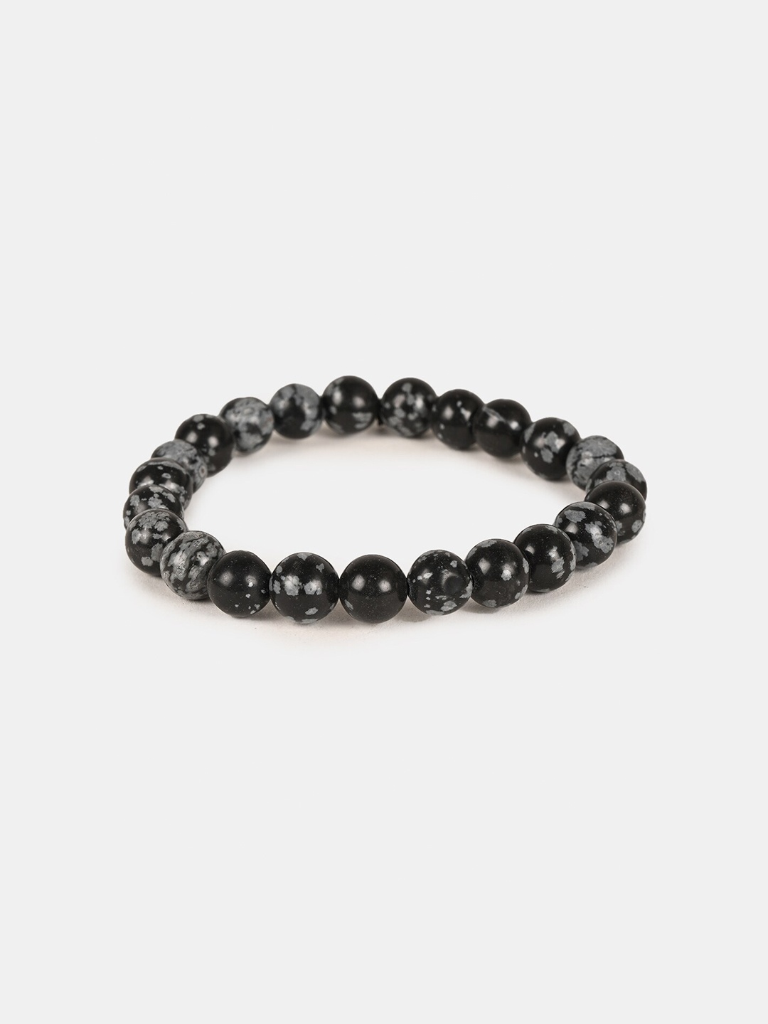 

BuckleUp Unisex Crystals Bracelet, Black