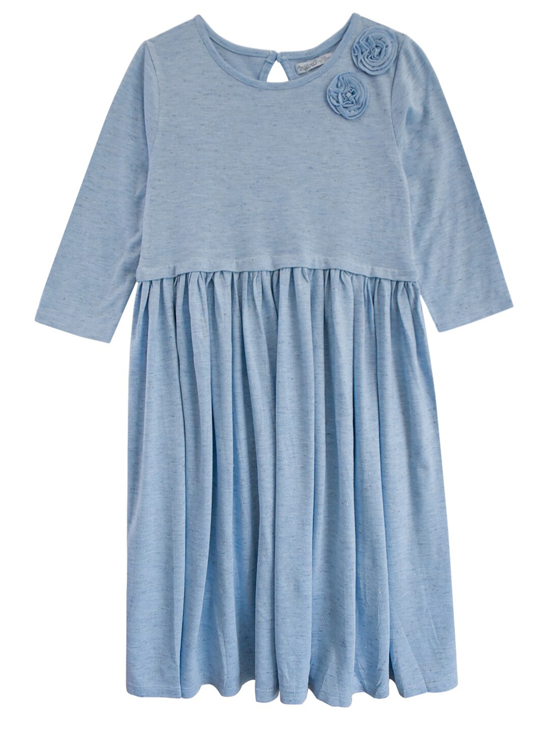 

milou Girls Fit and Flare Dress, Blue