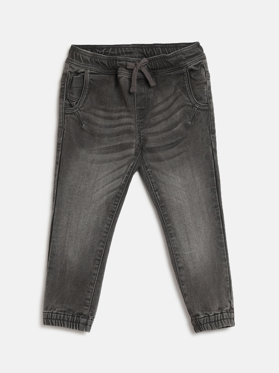 

Chicco Boys Comfort Light Fade Stretchable Cotton Jeans, Grey