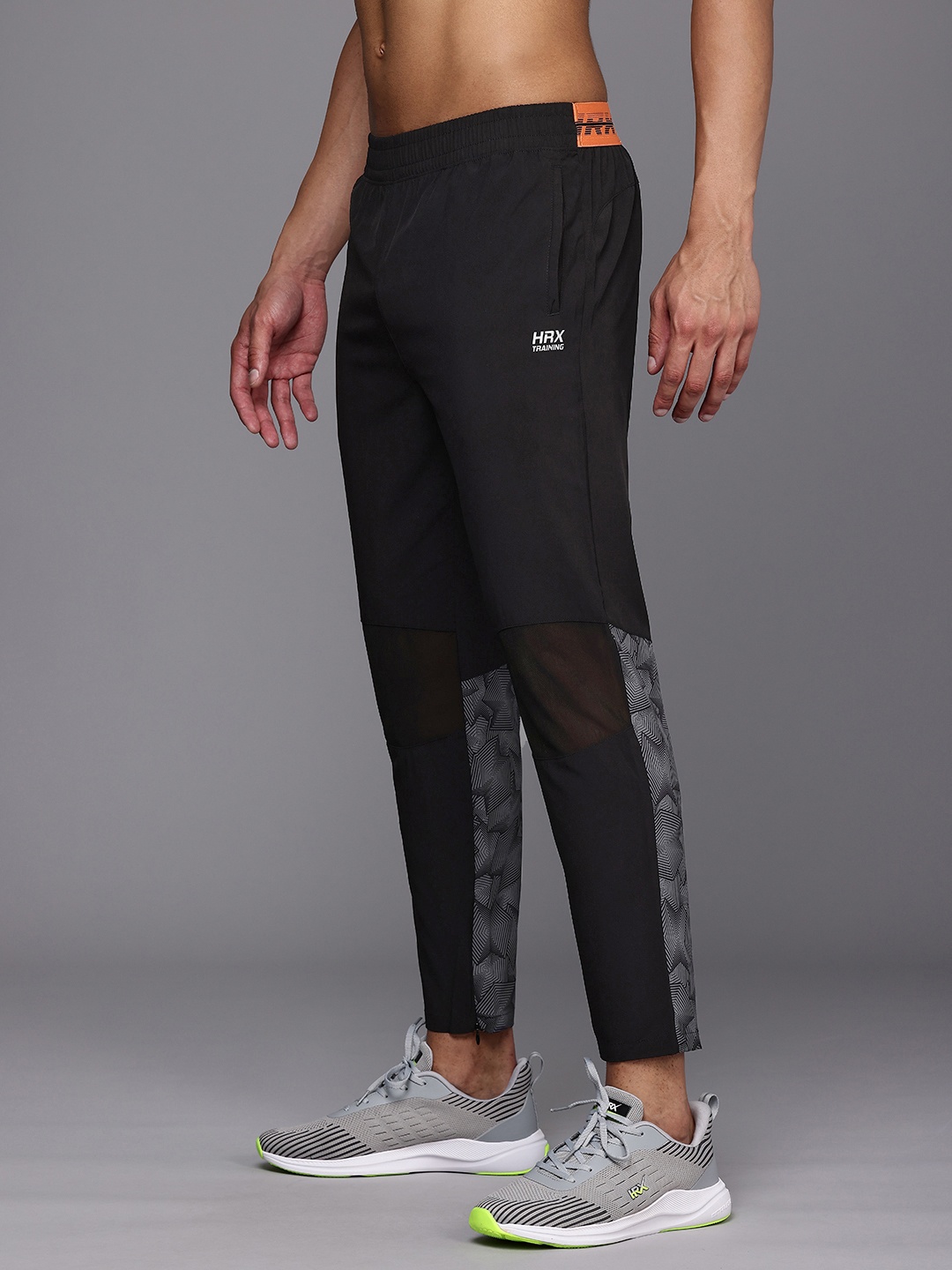

HRX by Hrithik Roshan Men Training Rapid-Dry Track Pants, Black
