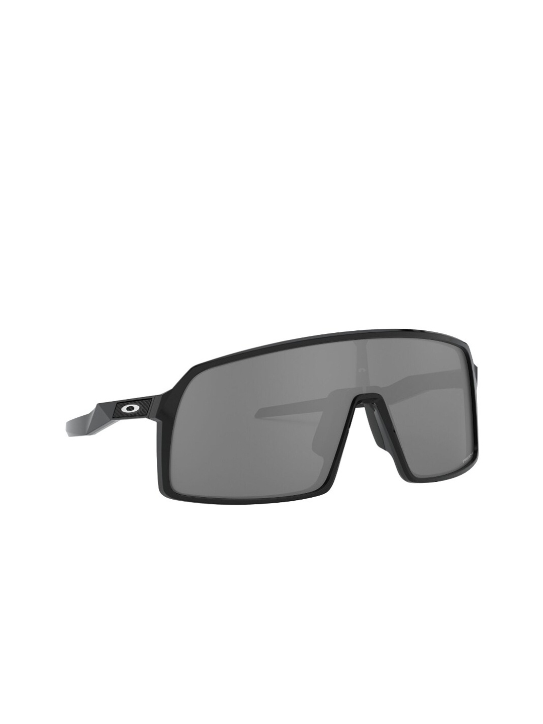 

OAKLEY Men UV Protected Grey Lens Rectangle Sunglasses - 0OO940694060137, Black