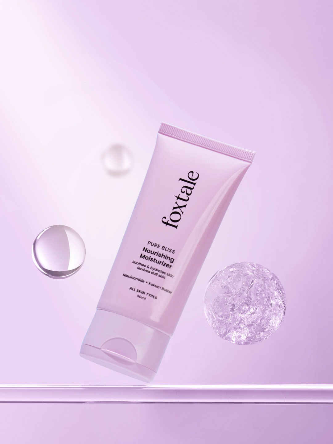 

Foxtale Nourishing Moisturiser with Niacinamide & Vitamin E - 50 ml, Na