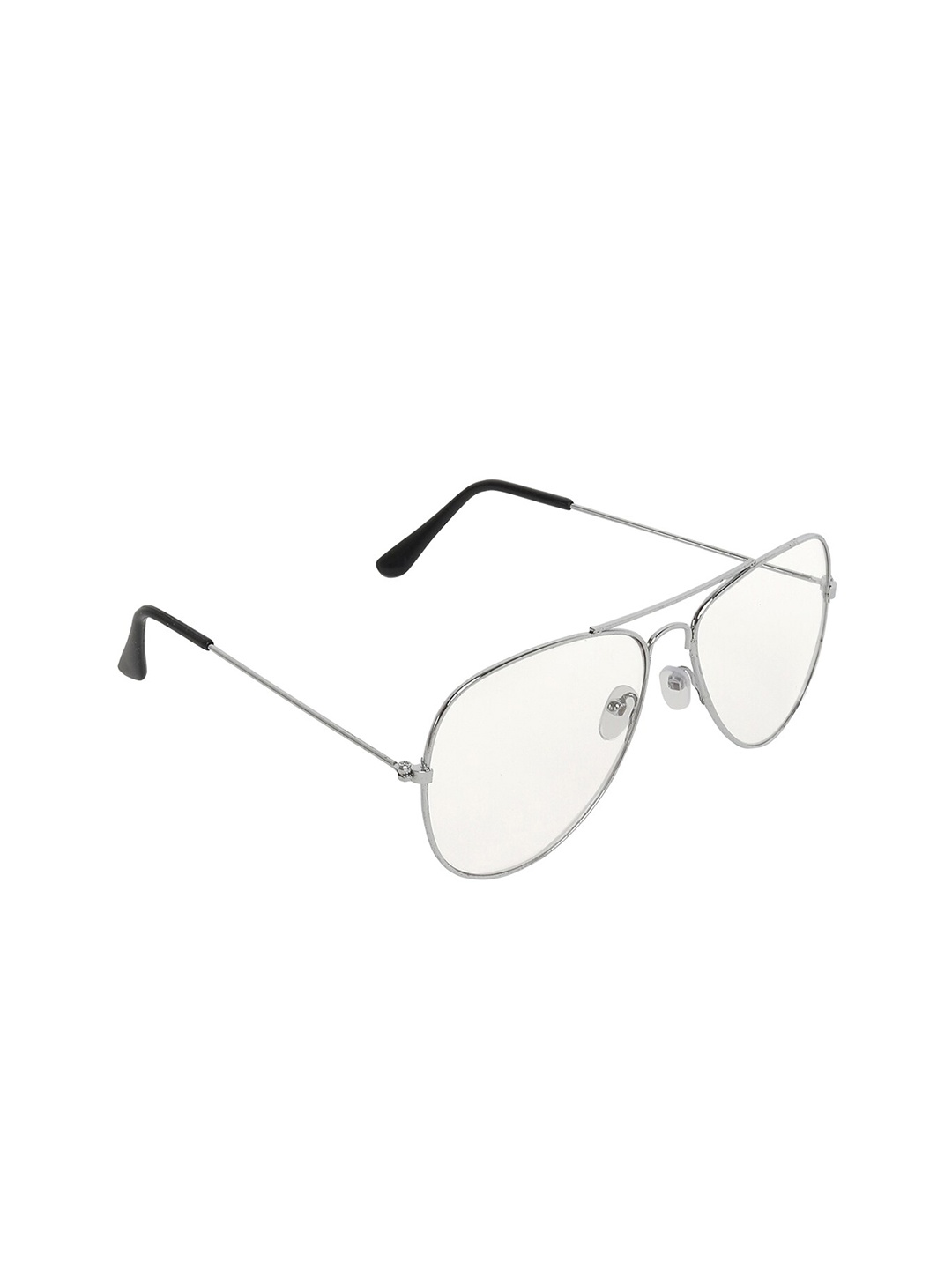 

CRIBA Aviator Sunglasses with UV Protected Lens VCR_AVI_N-WHT, Silver