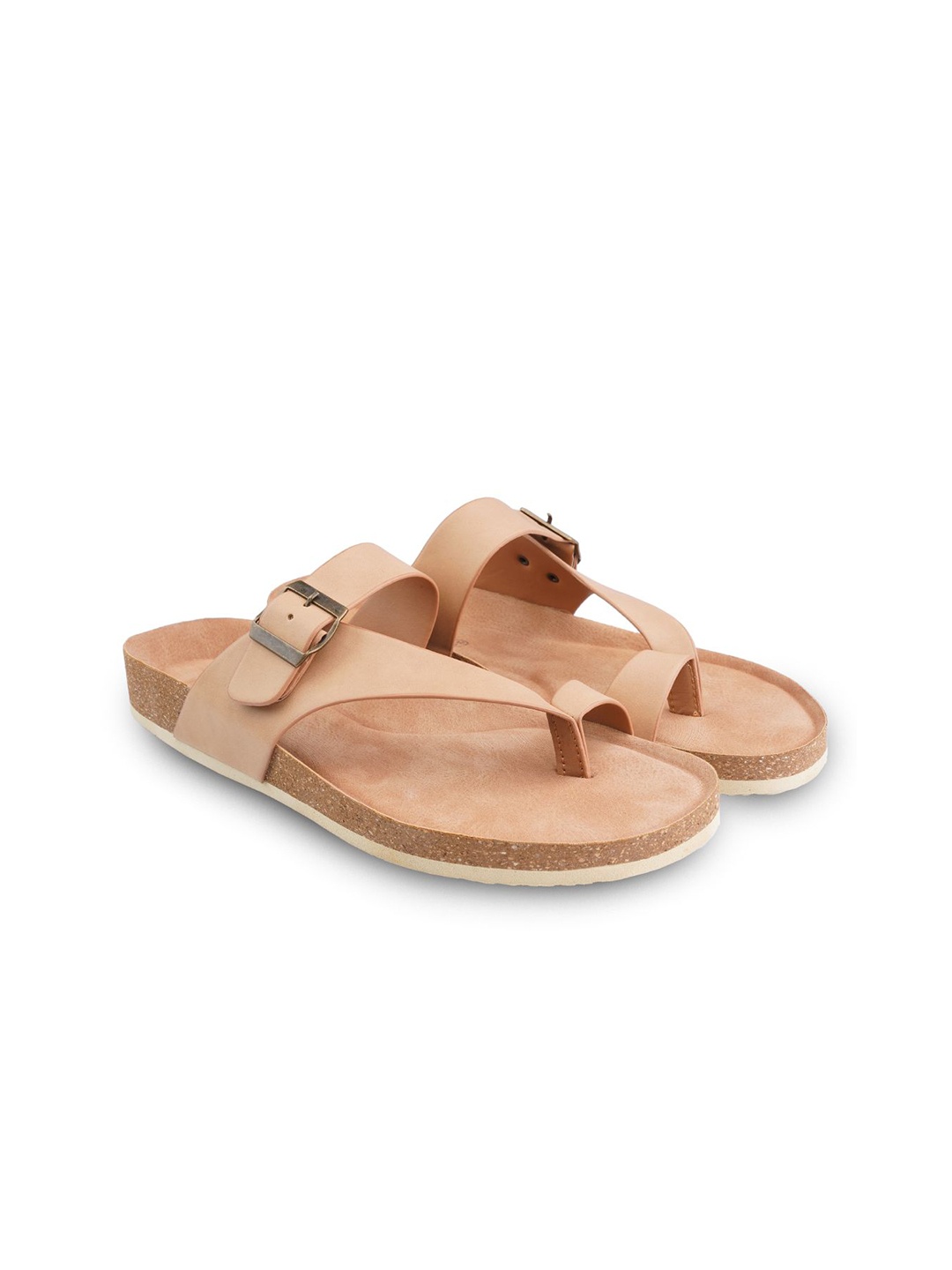 

RAPAWALK Men Open Toe Comfort Sandals, Beige