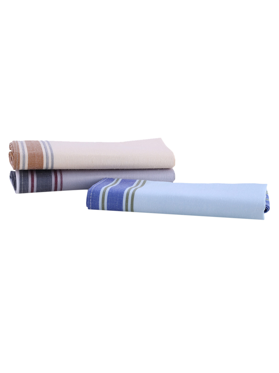 

Alvaro Castagnino Men Pack Of 3 Assorted Cotton Handkerchiefs