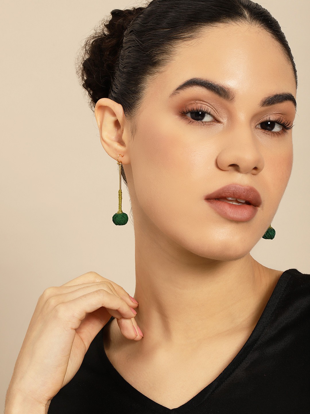 

Taavi Classic Drop Earrings, Gold