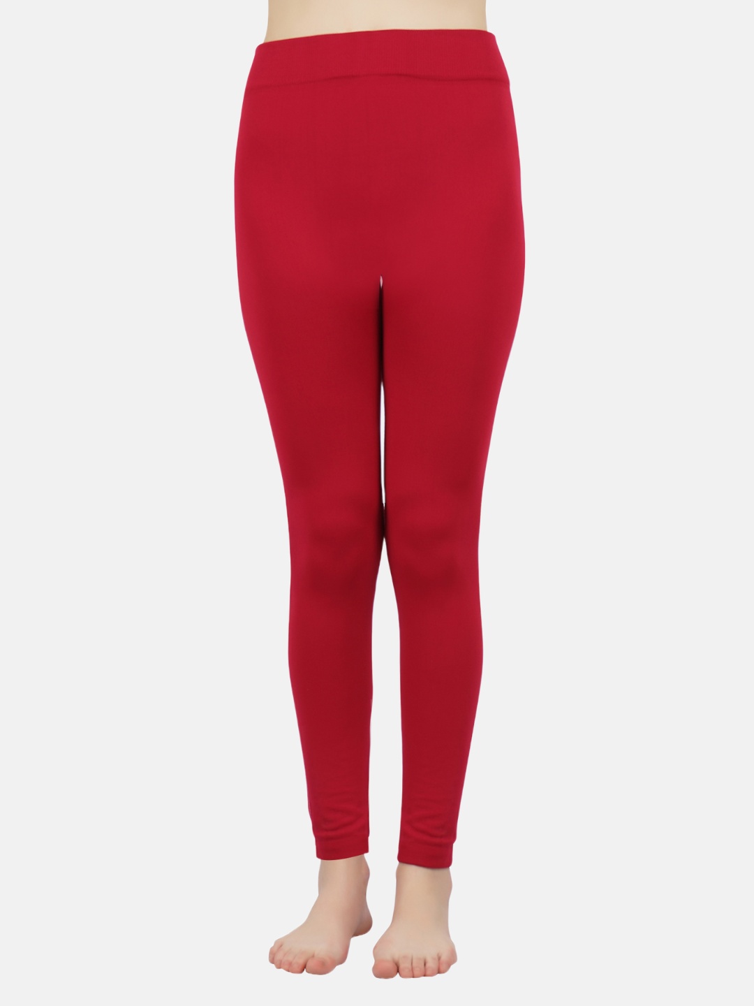 

N2S NEXT2SKIN Women Nylon Thermal Bottoms, Maroon