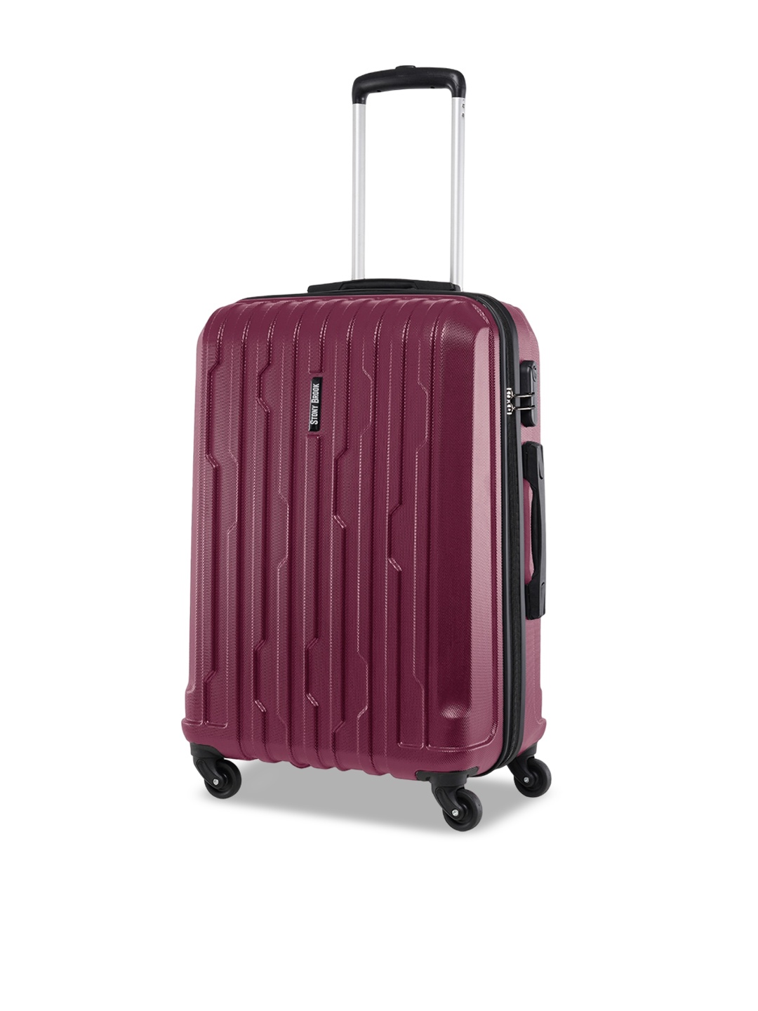 

Stony Brook by Nasher Miles Strom Large Size Hard Polycarbonate Trolley Suitcase - 65 cm, Red