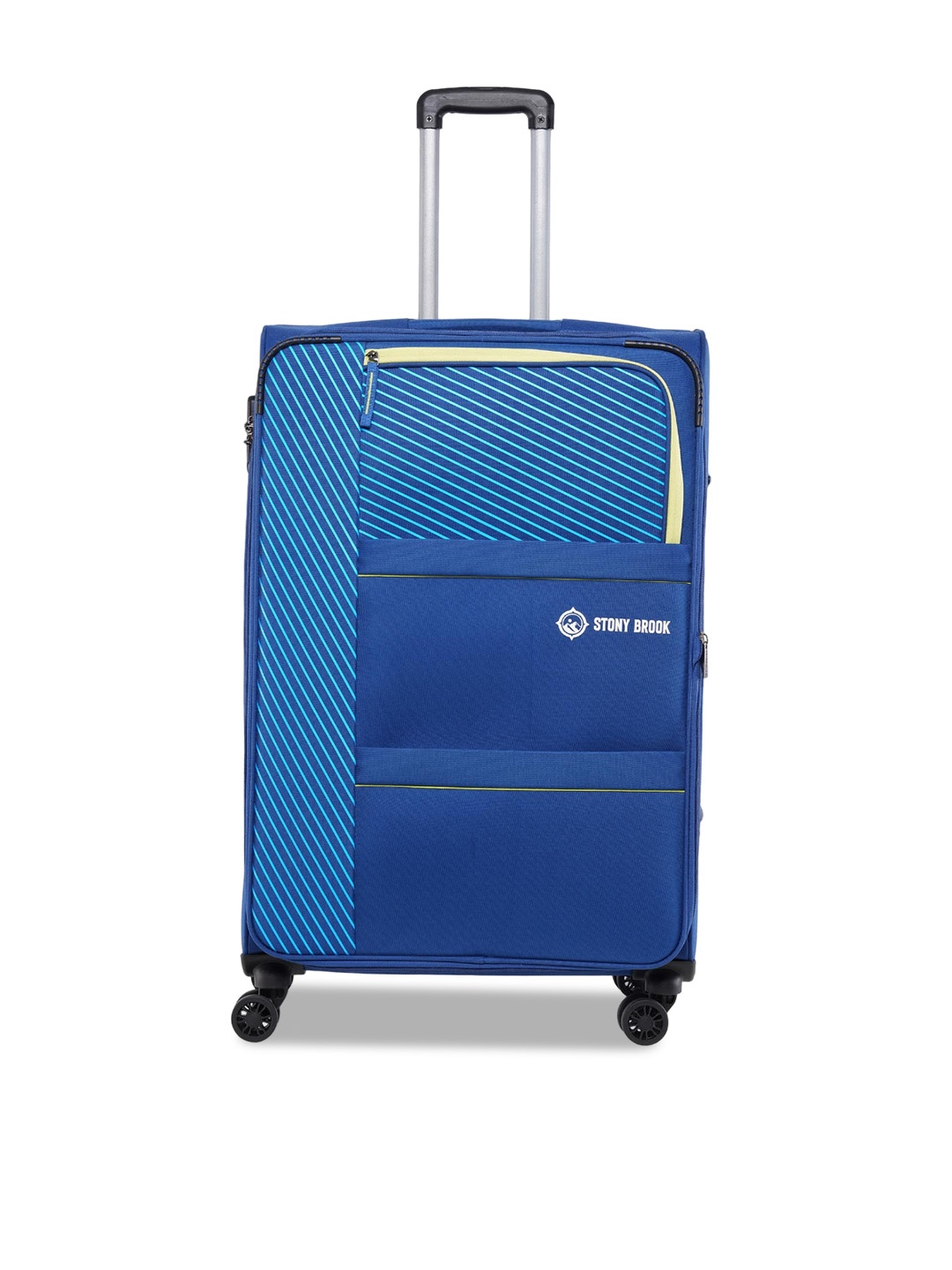 

Stony Brook by Nasher Miles Stream Soft-Sided Check-in Trolley Bag, Blue