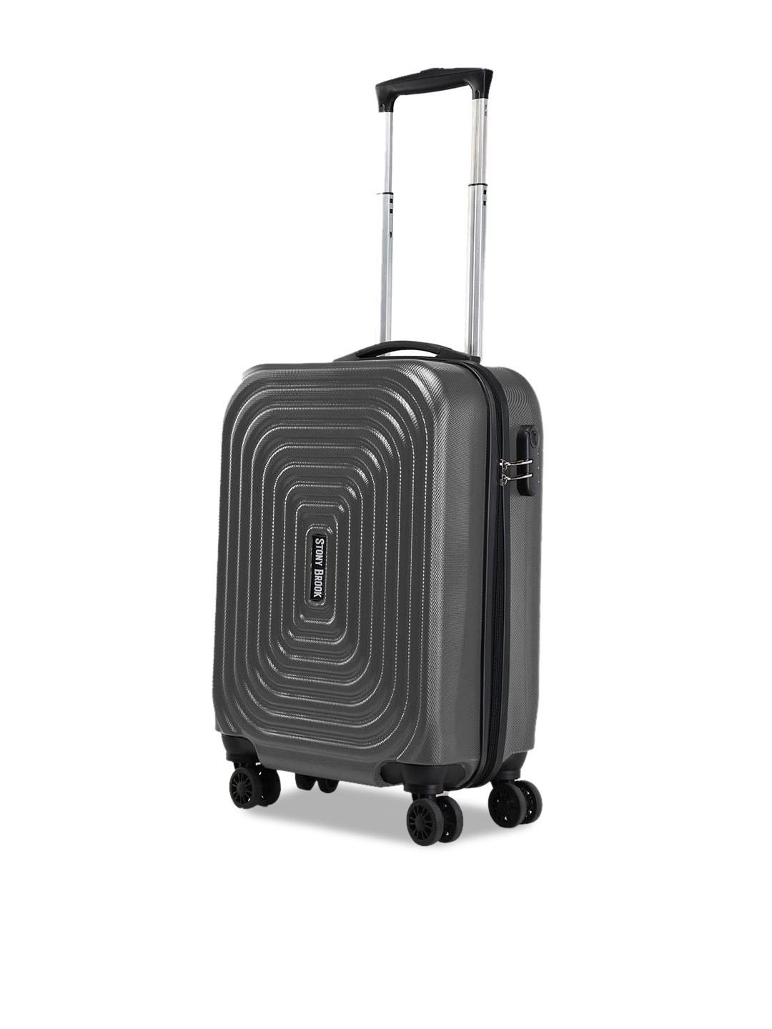 

Stony Brook by Nasher Miles Orbit Textured Hard Cabin Trolley Suitcase - 55 cm, Grey