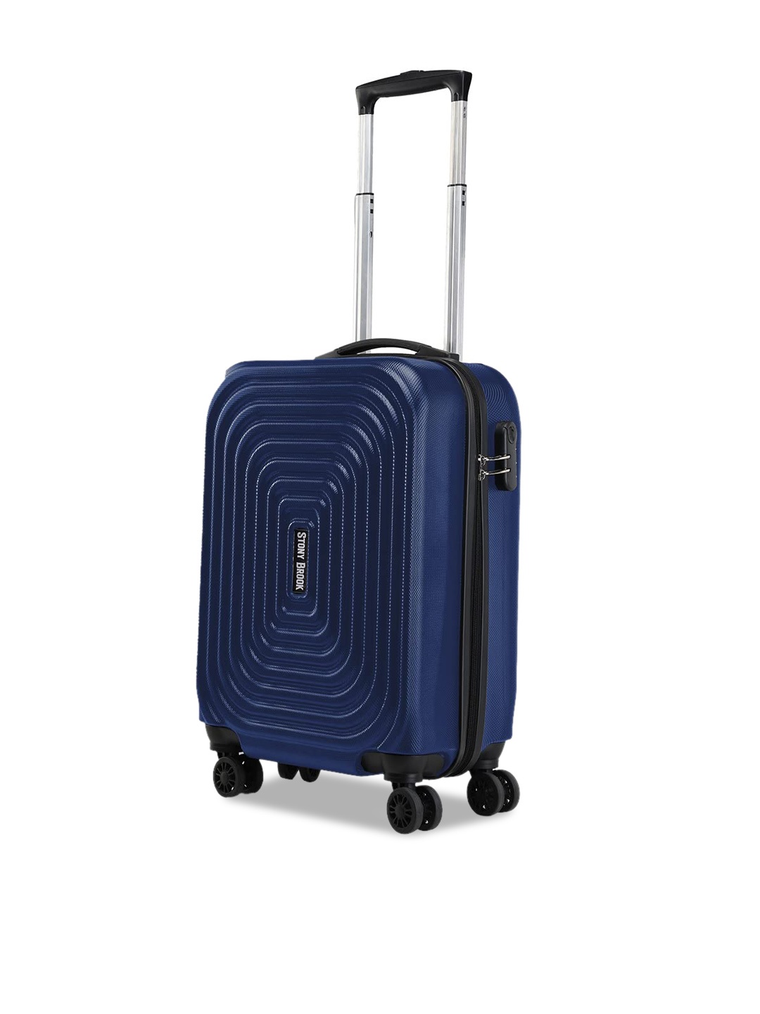 

Stony Brook by Nasher Miles Orbit Textured Hard Sided Cabin Trolley Suitcase - 55 cm, Blue