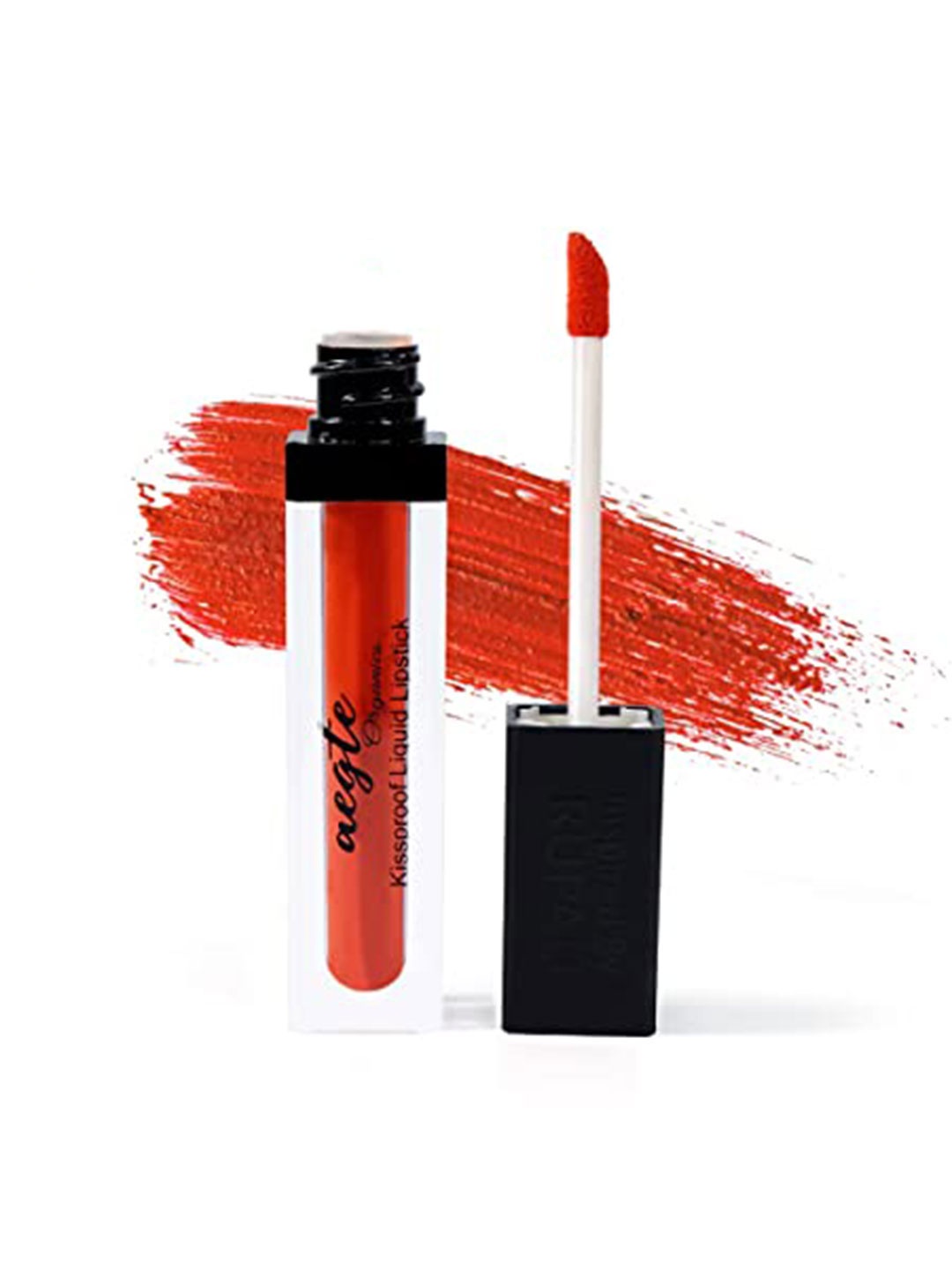 

Aegte Kissproof Liquid Matte Lipstick with Vitamin E 5 g - Peppy Orange 706