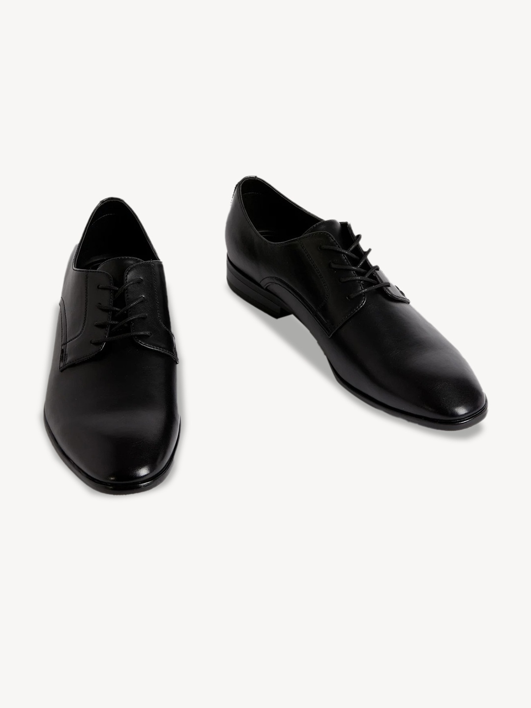 

Marks & Spencer Men Pointed Toe Lace-Up Derbys, Black