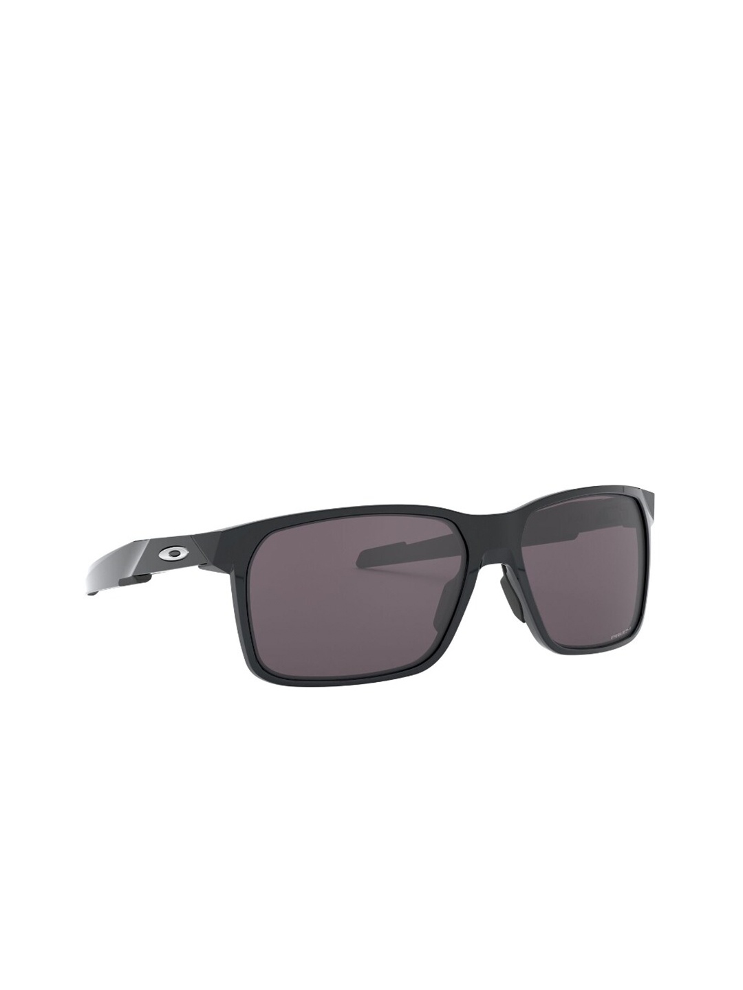 

OAKLEY Men UV Protected Grey Lens Rectangle Sunglasses - 0OO946094600159, Black