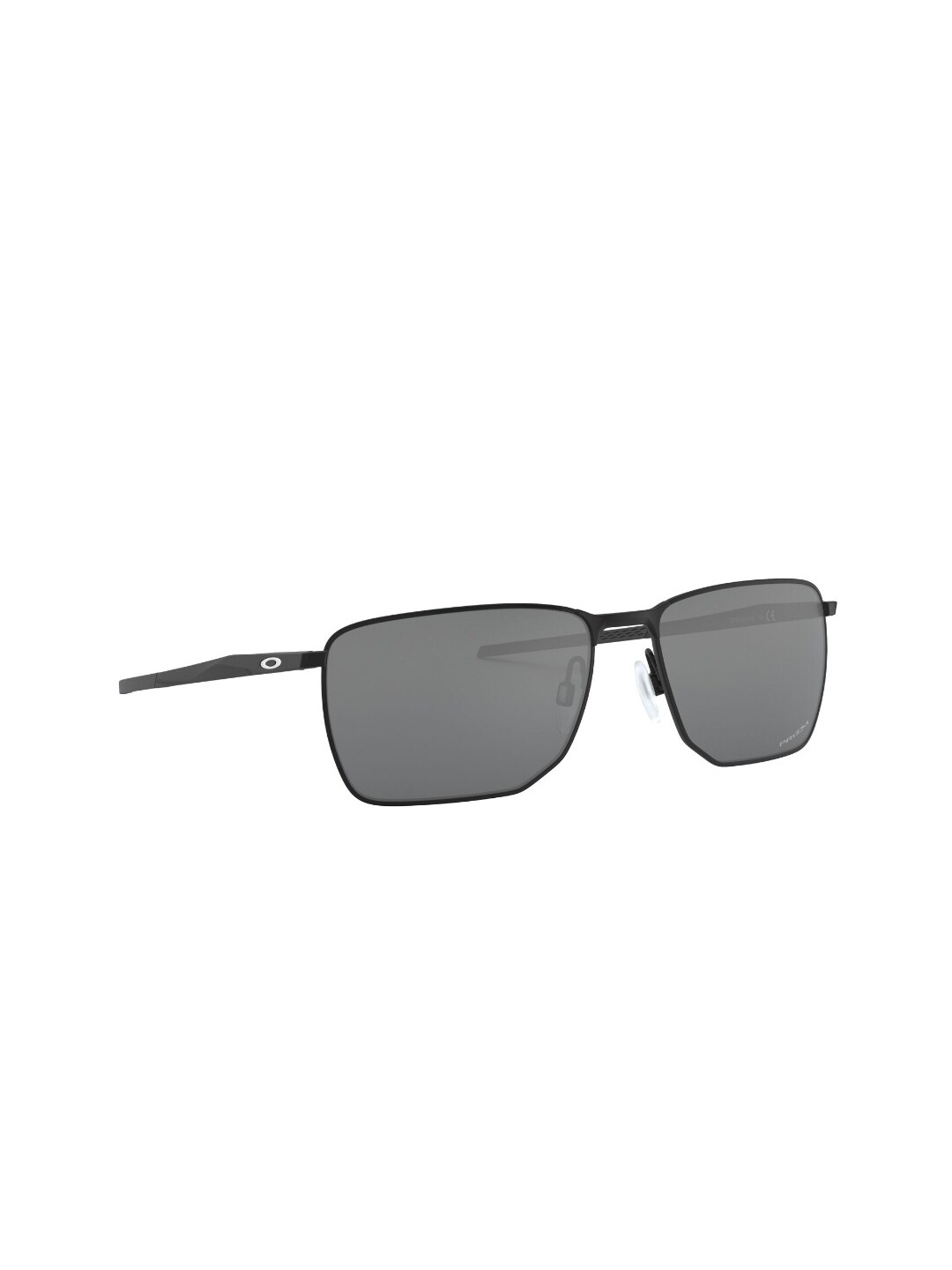 

OAKLEY Men UV Protected Grey Lens Rectangle Sunglasses - 0OO414241420158, Black