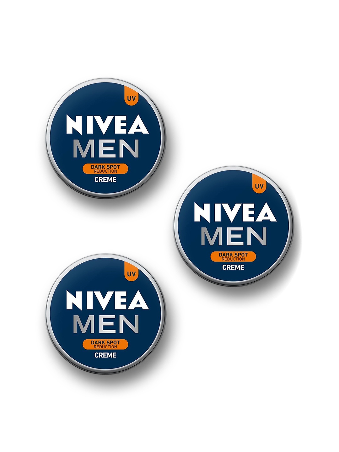 

Nivea Men Set of 3 Dark Spot Reduction Cream for Face - 75ml Each, Navy blue