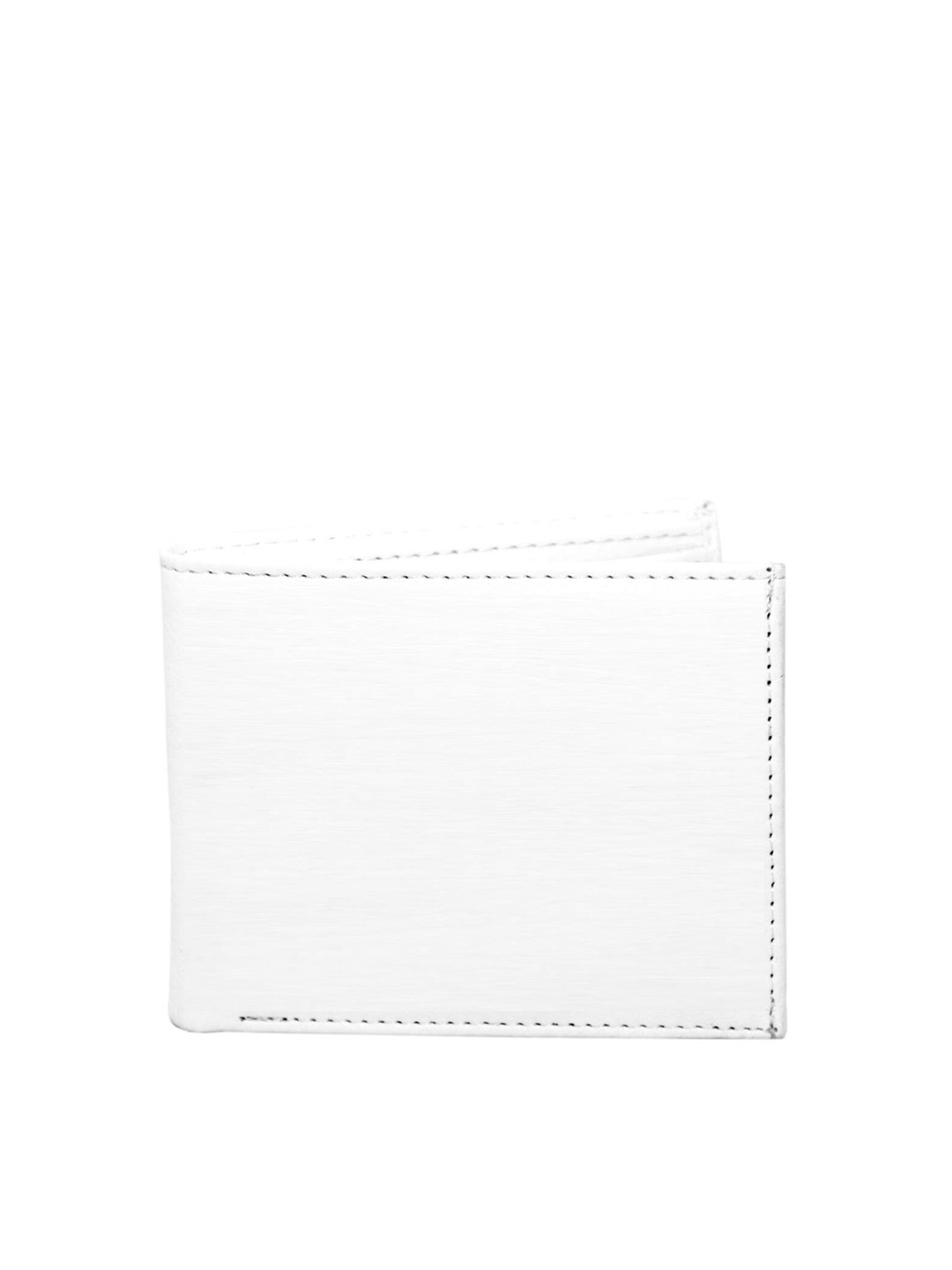 

DN Creation Men Leather Two Fold Wallet, White
