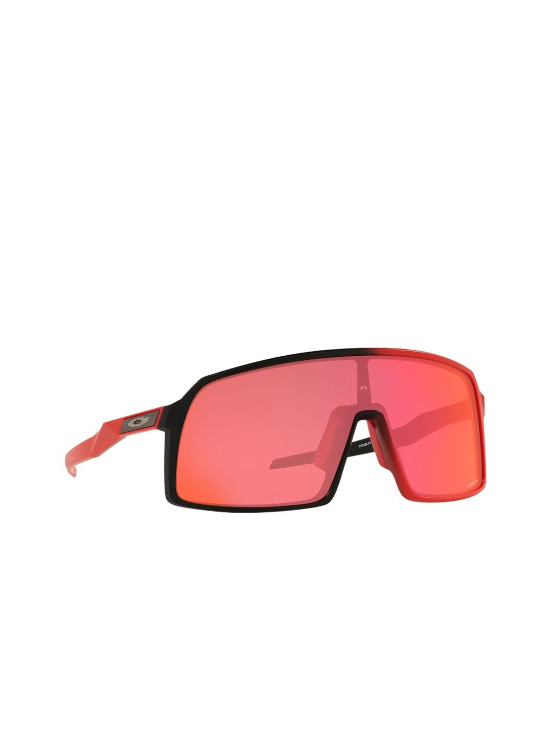 

OAKLEY Men Rectangle Sunglasses with UV Protected Lens 888392554345, Red