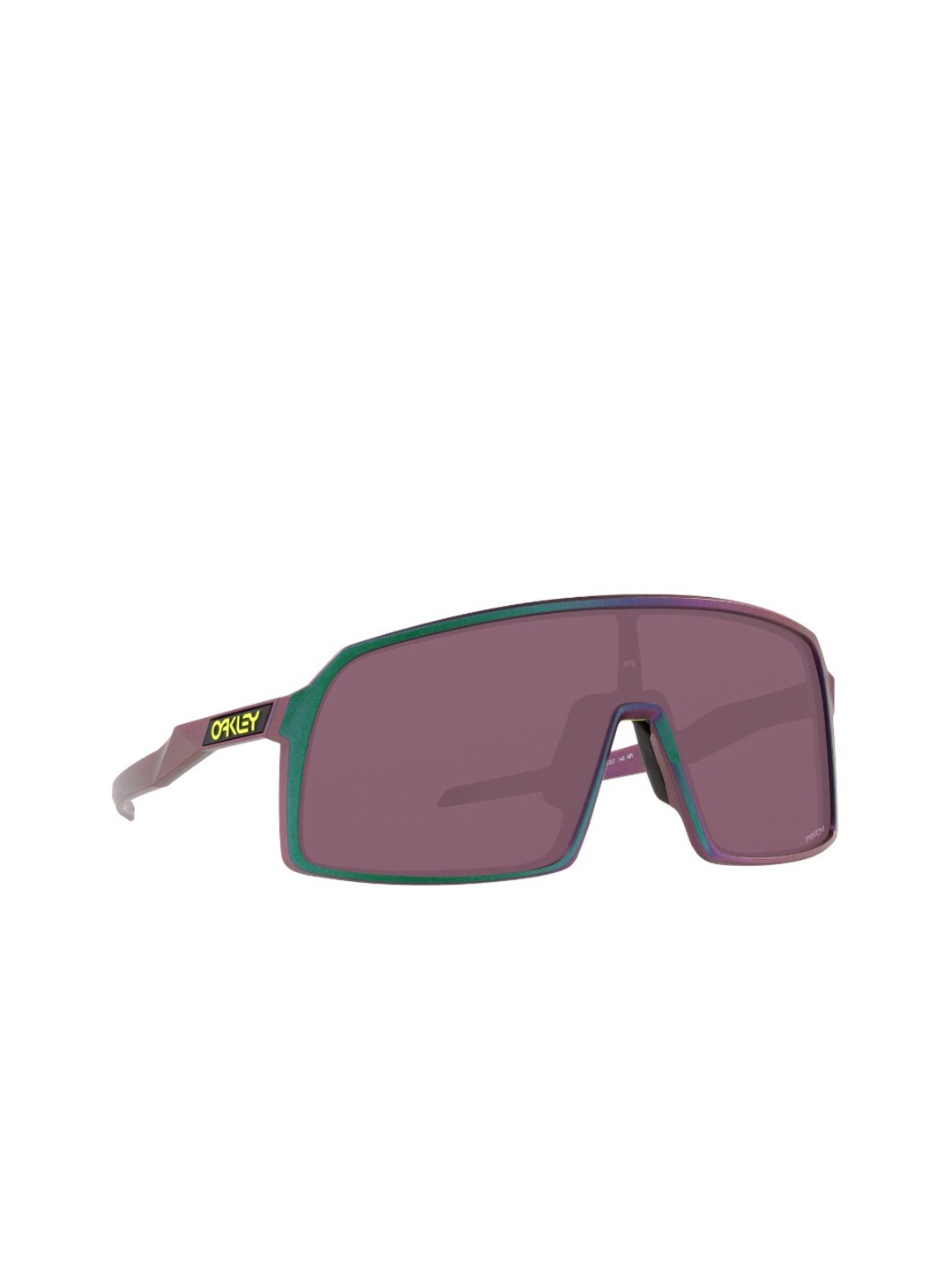 

OAKLEY Men Rectangle Sunglasses with UV Protected Lens 888392560193, Purple