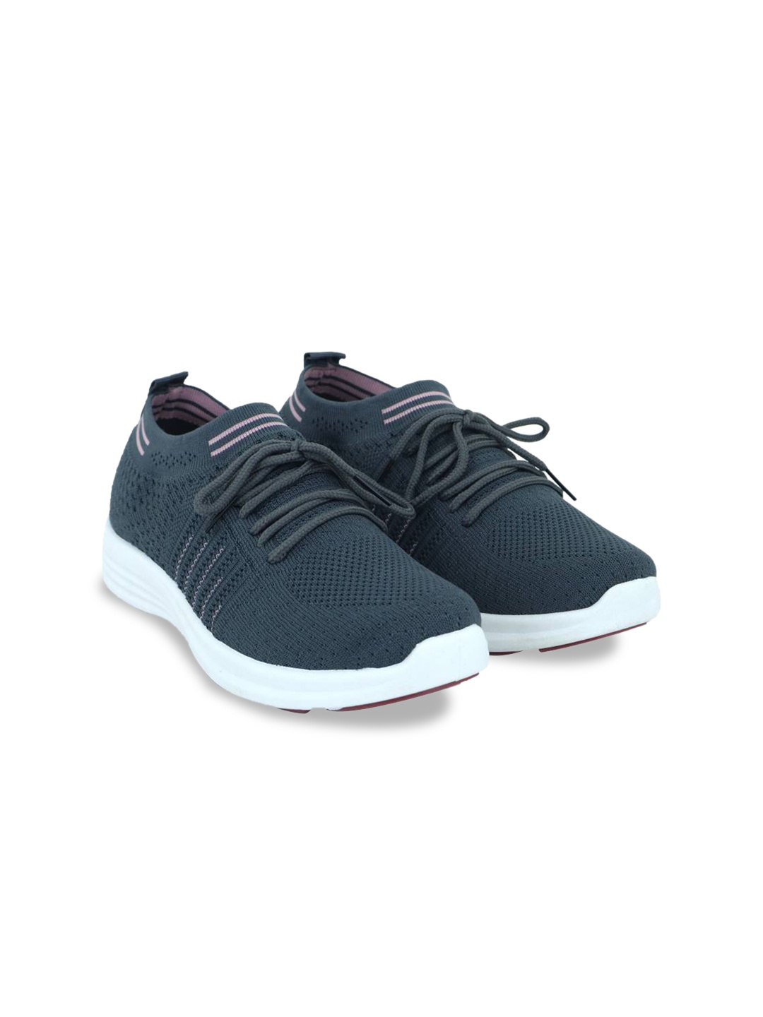 

KICKONN Women Woven Design Sneakers, Grey