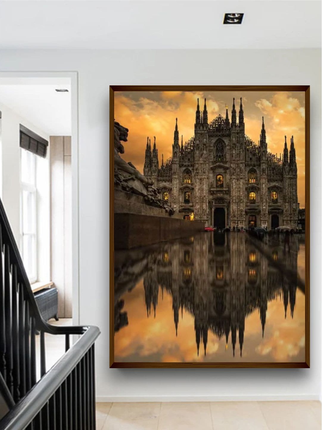 

The Art House Black & Yellow Landscape Photograph Wall Art