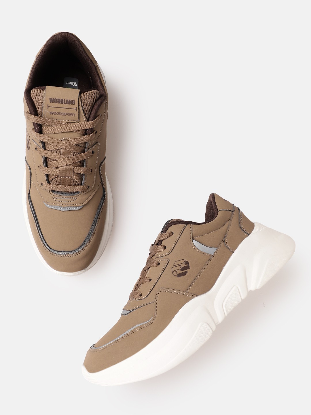 

Woodland Men Running Shoes, Brown