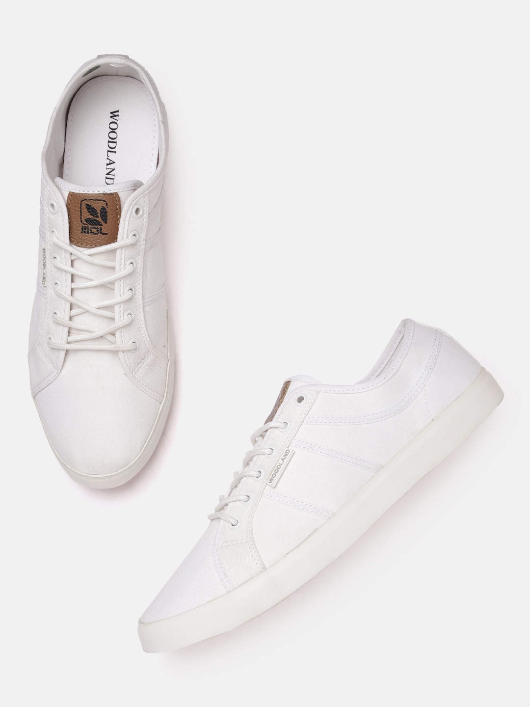 

Woodland Men Everyday Canvas Sneakers, White