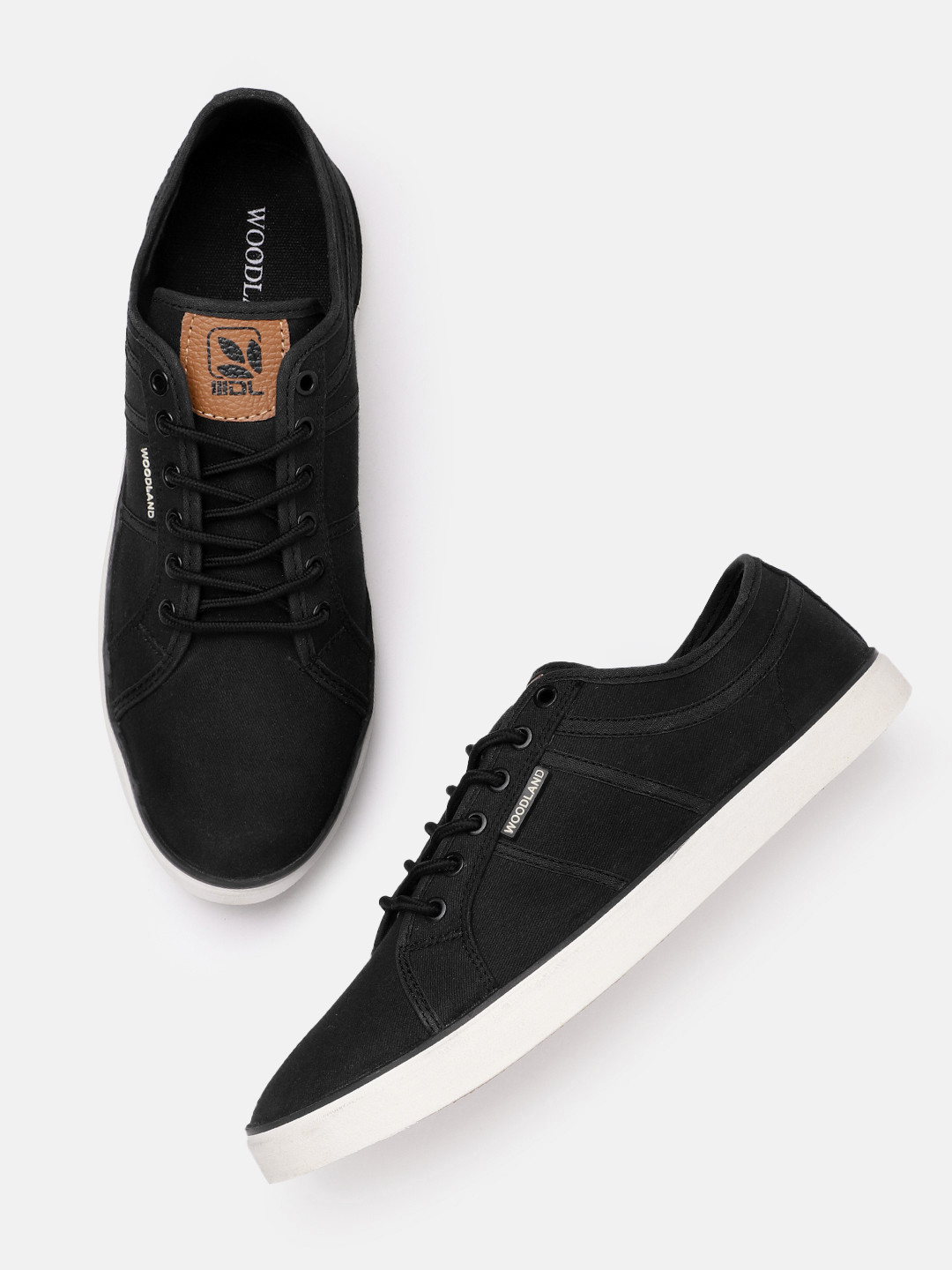 

Woodland Men Sneakers, Black