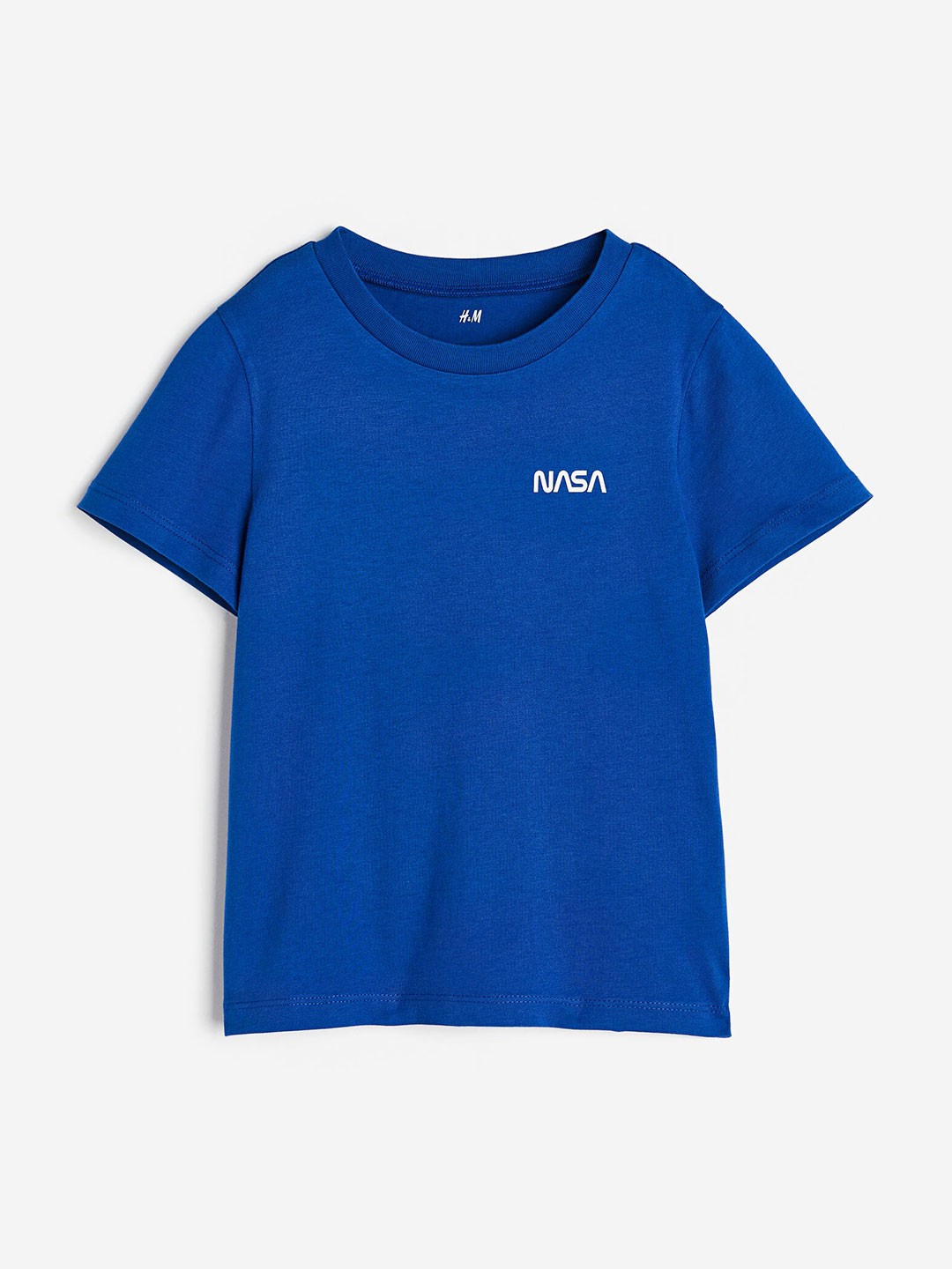 

H&M Girls Cotton T-Shirt, Blue