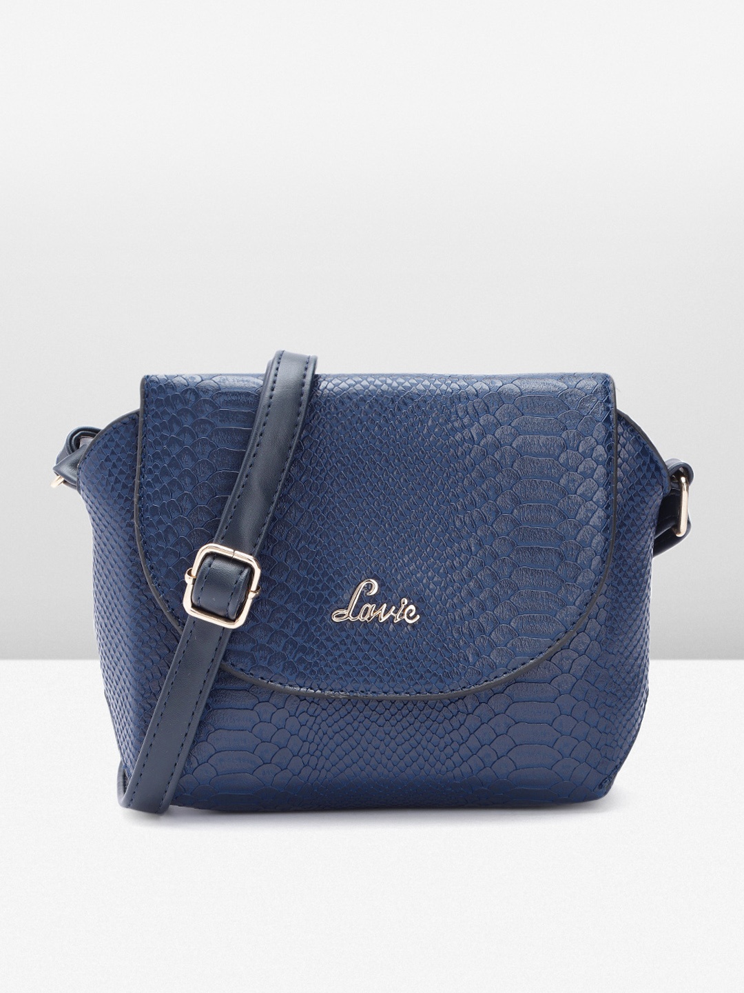 

Lavie Textured Sling Bag, Blue