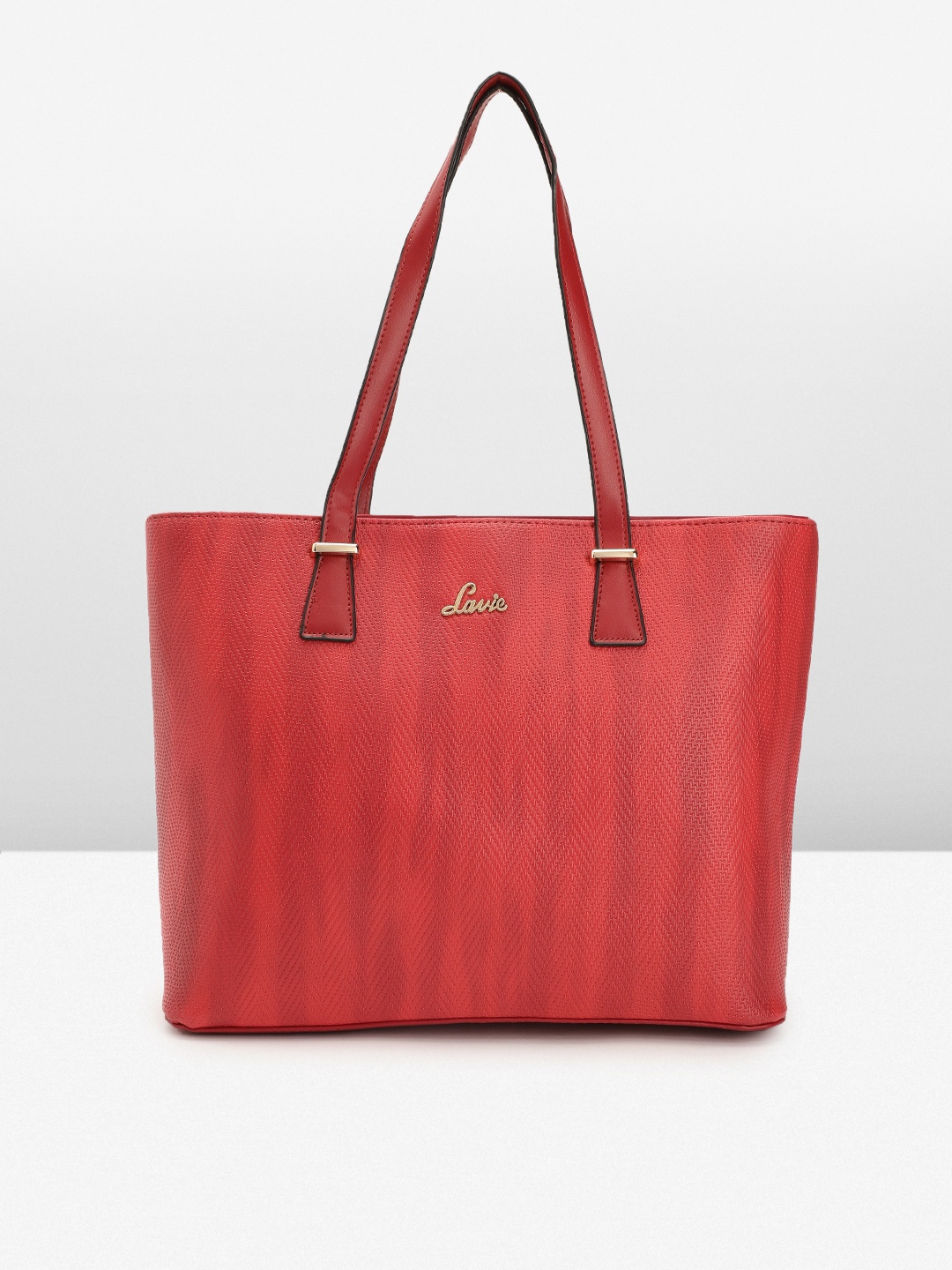 

Lavie Women Textured Shoulder Bag, Red