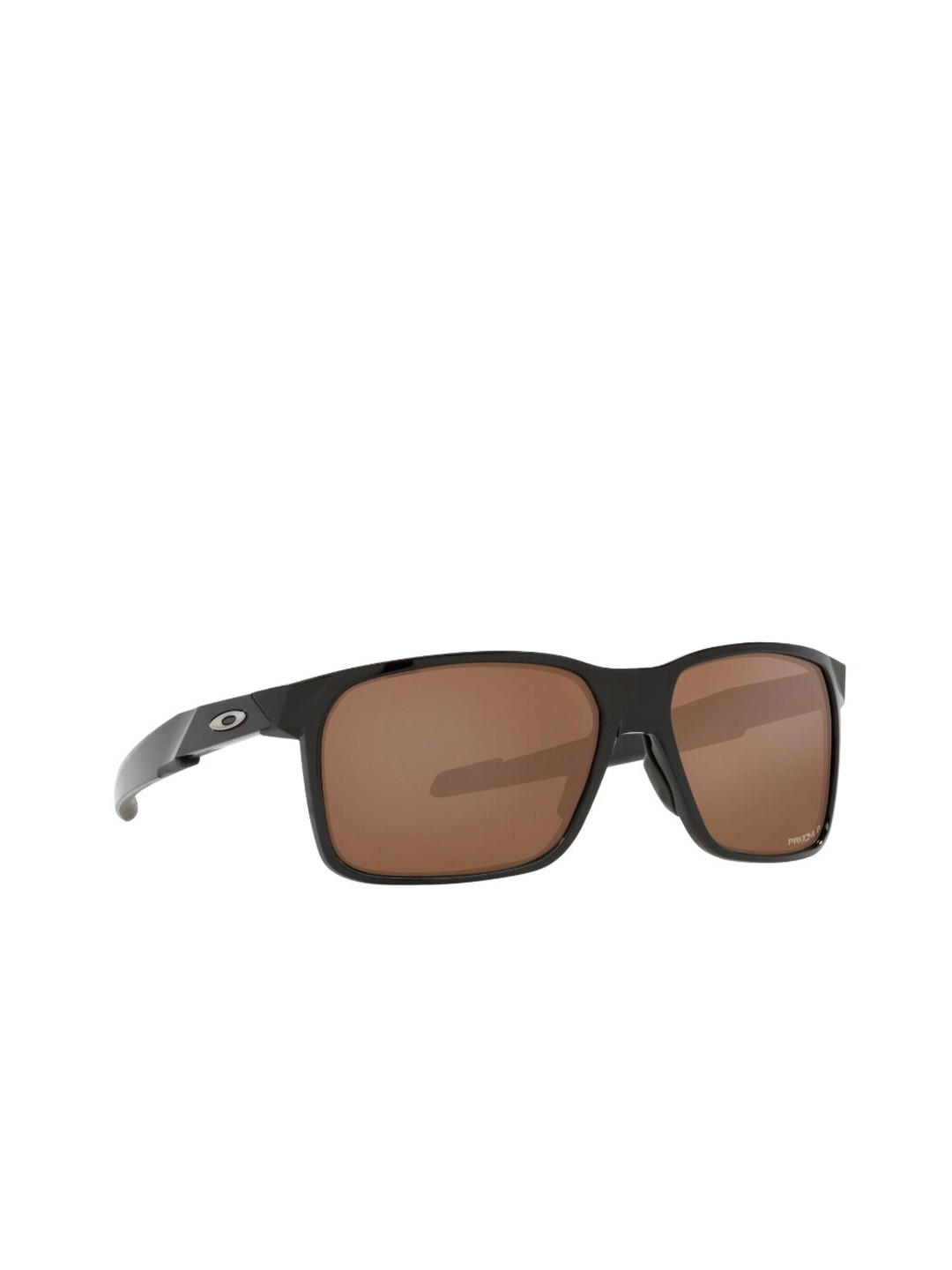 

OAKLEY Men Rectangle Sunglasses with Polarised Lens 888392545589, Black