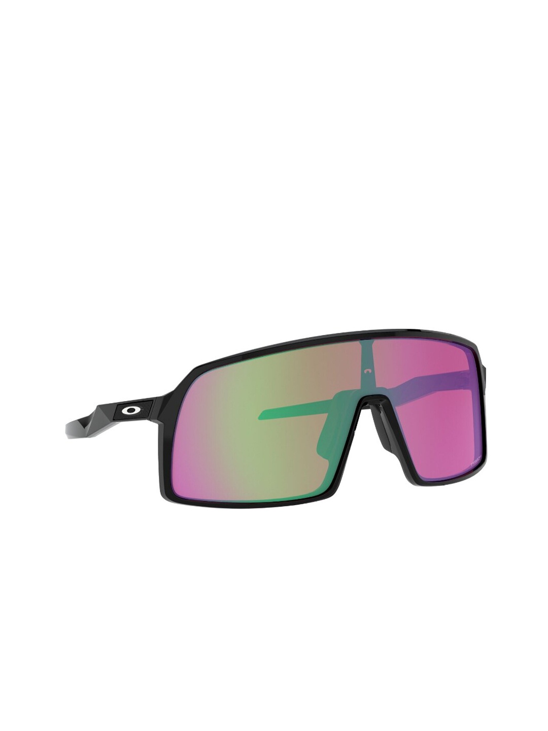 

OAKLEY Men Lens & Shield Sunglasses With UV Protected Lens, Purple