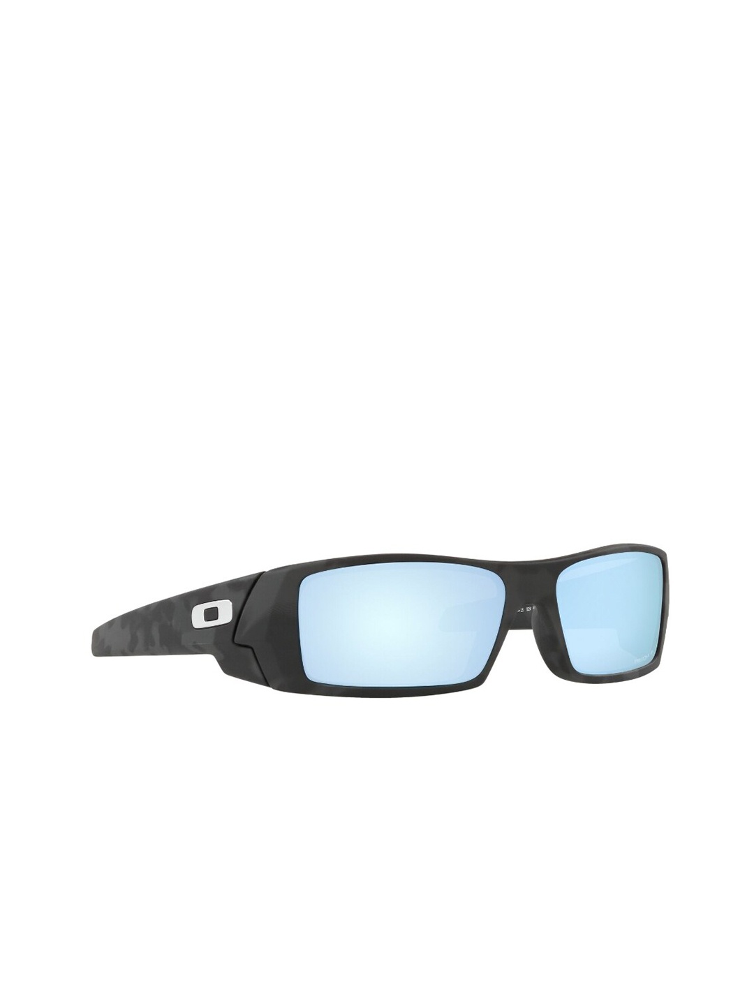 

Oakley Men Polarized Blue Lens Rectangle Sunglasses - 0 Oo926392636463, Black