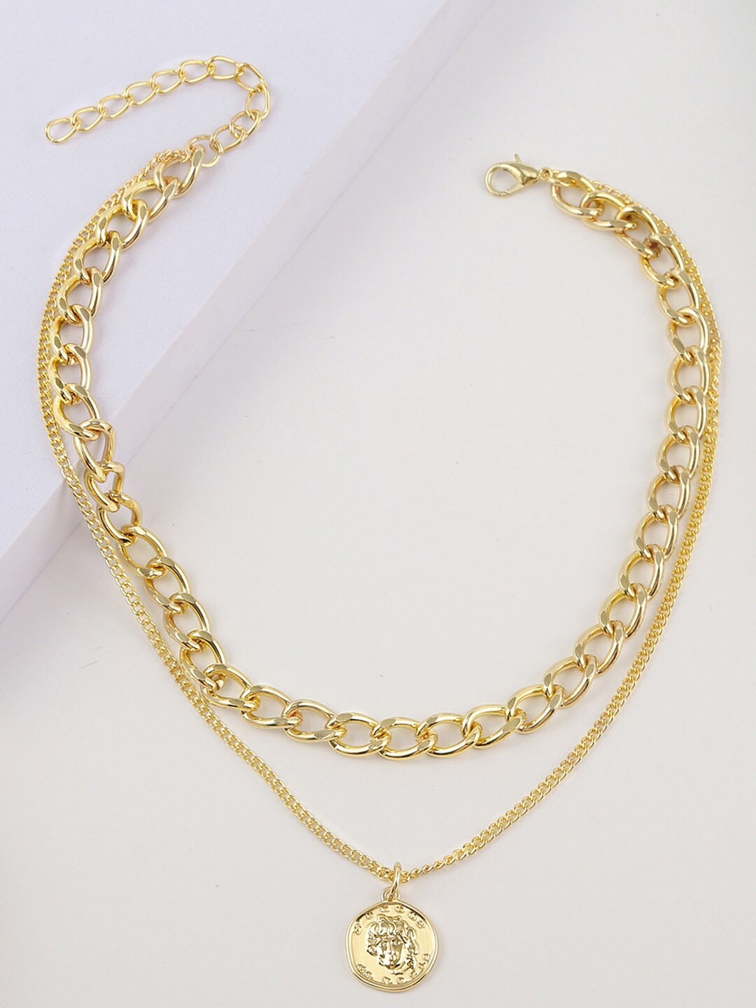 

Peora Gold-Plated Layered Chain