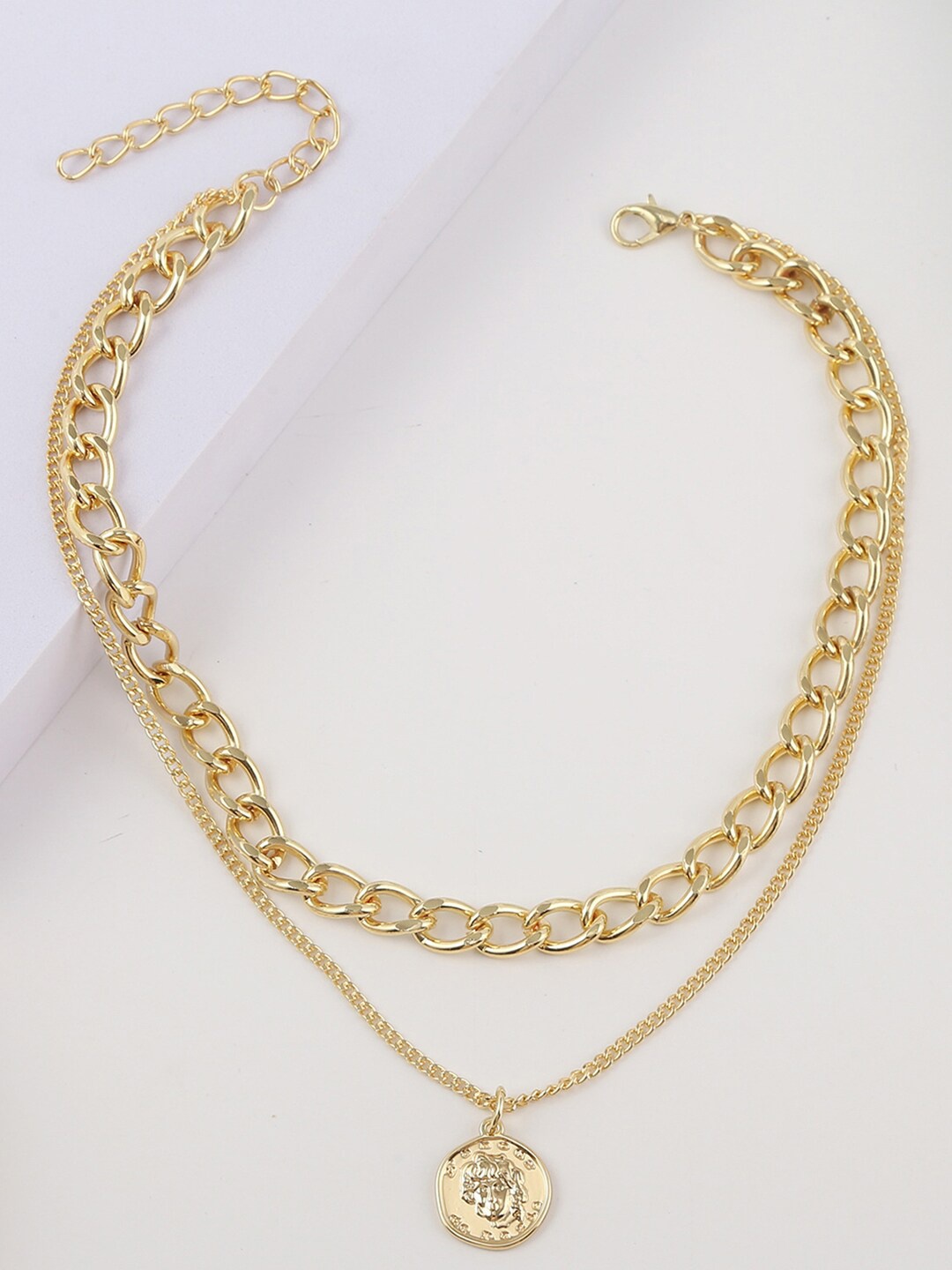 

Peora Gold-Plated Layered Chain